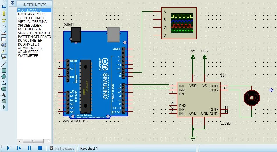 Proteus Arduino Simulator